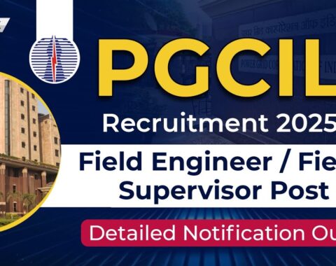 pgcil recruitment 2025 field engineer